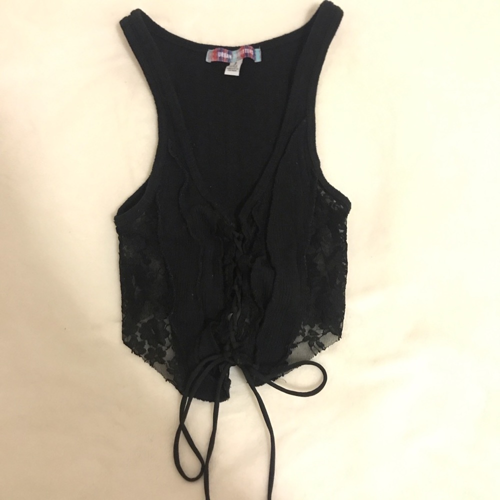 Urban Outfitters black crop top